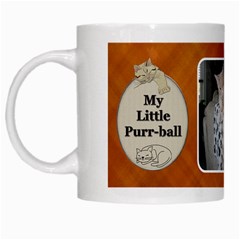 My Little Purr-Ball Mug - White Mug