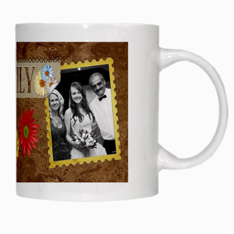 Family Flower Mug By Lil Right