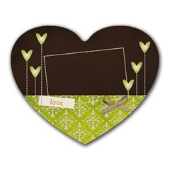 Heart mousepad- LOVE hearts Heart mousepad- LOVE hearts
