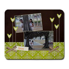 Mousepad- LOVE hearts - Large Mousepad Mousepad- LOVE hearts - Large Mousepad