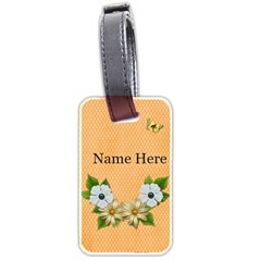 Luggage Tag- Orange Kiss - Luggage Tag (two sides)