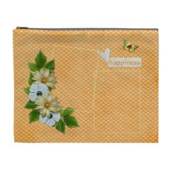 XL cosmetic case- Happines - Cosmetic Bag (XL)