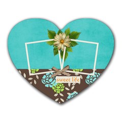 Heart mousepad- Sweet Life