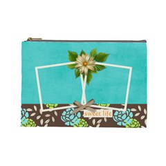 Large Cosmetic Case- Sweet Life - Cosmetic Bag (Large)