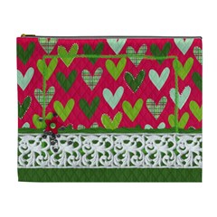 Hug & Kisses, Cosmetic Bag XL - Cosmetic Bag (XL)