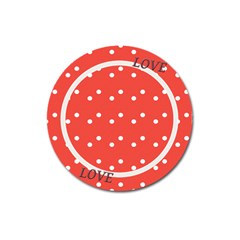 Love 3  - Magnet 3  (Round)