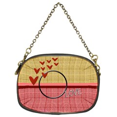 Love bag - Chain Purse (One Side)