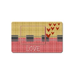 Love magnet - Magnet (Name Card)