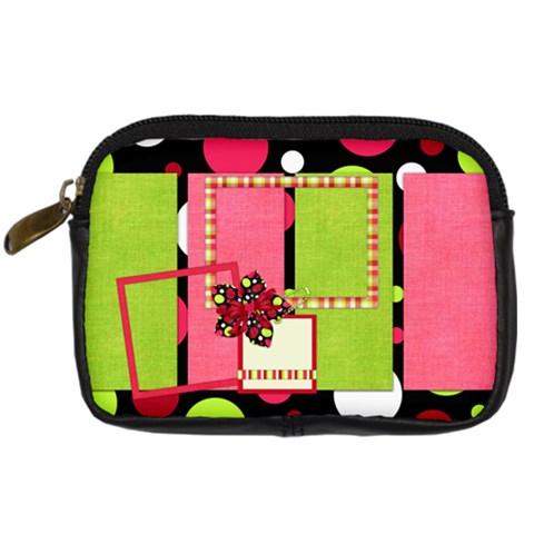 Cherry Slush Camera Bag 1 By Lisa Minor Front