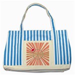 Sunny tote - Striped Blue Tote Bag
