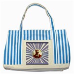Blue tote - Striped Blue Tote Bag