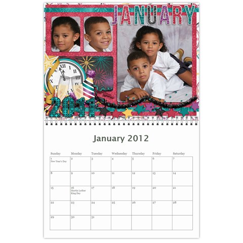 2011 Calendar By Sheila Irish Jan 2012
