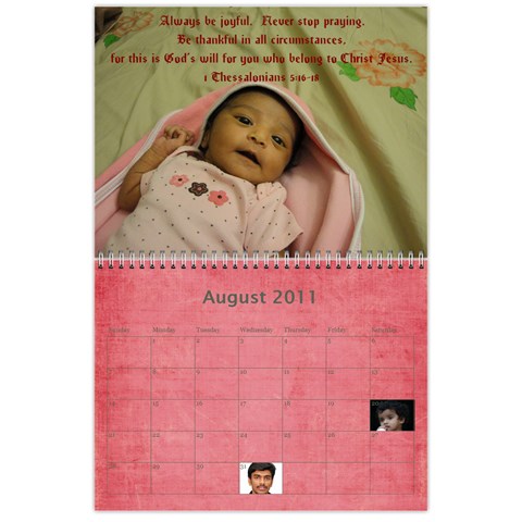 Calender 2011 By Kezia Finny Aug 2011