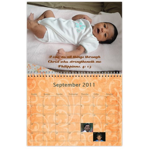 Calender 2011 By Kezia Finny Sep 2011