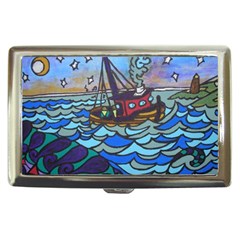 Oceans Mystery painted - Cigarette Money Case