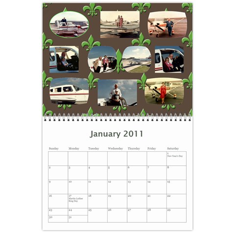 Frank s Calendar By Linda Mantor James Jan 2011