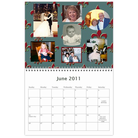 Frank s Calendar By Linda Mantor James Jun 2011