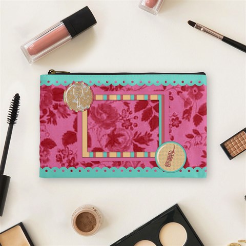 Sleepover Medium Cosmetic Bag 1 By Lisa Minor Front