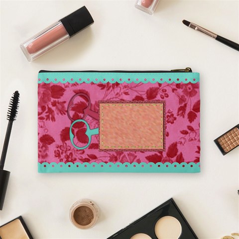 Sleepover Medium Cosmetic Bag 1 By Lisa Minor Back
