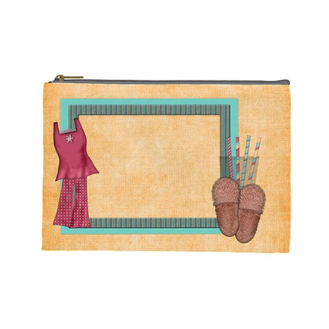 Sleepover Large Cosmetic Bag 1 By Lisa Minor Front