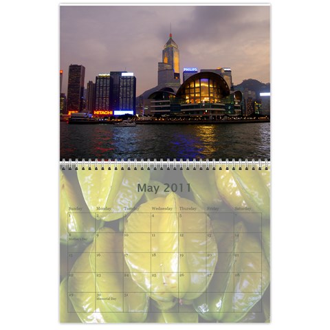 2011 Calendar Design#2 By Lisi Cai May 2011