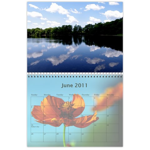 2011 Calendar Design#2 By Lisi Cai Jun 2011