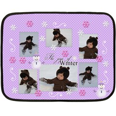 Mini Fleece Blanket - The Joys of Winter - Fleece Blanket (Mini)