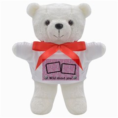 Wild About you, pink zebra- teddy bear