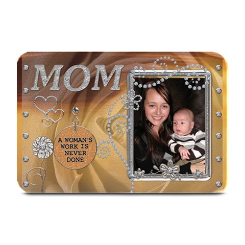 Mom 18x12 Placemat By Lil 18 x12  Plate Mat