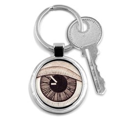 eye keychain - Key Chain (Round)