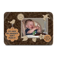 Boys will be Boys 18x12 Placemat - Plate Mat