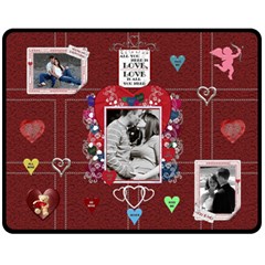 Valentine Medium Fleece Blanket - Fleece Blanket (Medium)