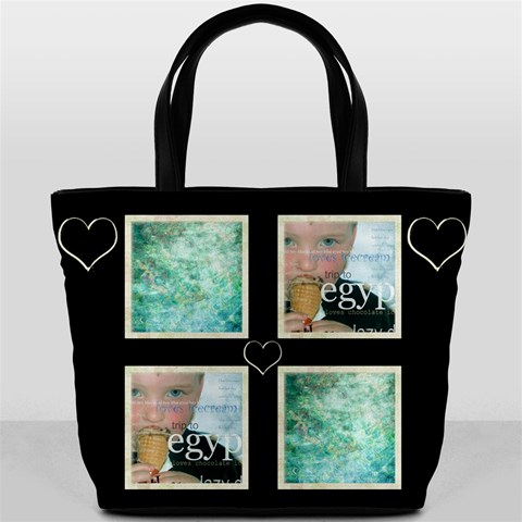 Heritage Hearts Bucket Bag For Sonya By Catvinnat Back