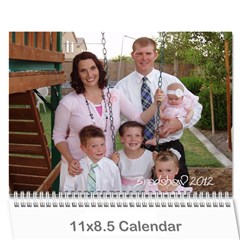 2012 calendar - Wall Calendar 11  x 8.5  (12-Months)