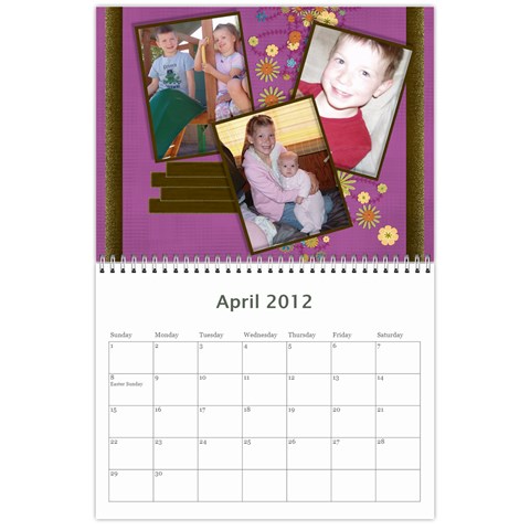 2012 Calendar By Jocey Apr 2012