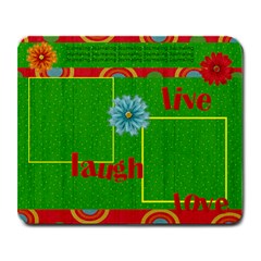 Extreme Fun Floral Mousepad - Large Mousepad