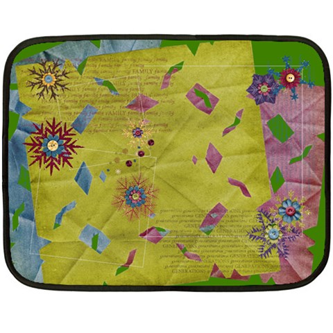 Family Holiday 35 x27  Blanket