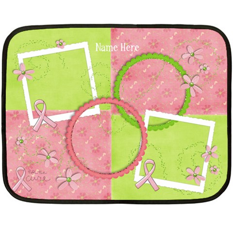 Breast Cancer Awareness 35 x27  Blanket