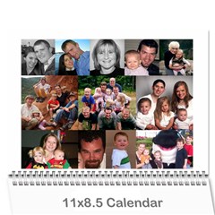 calendar - Wall Calendar 11  x 8.5  (12-Months)