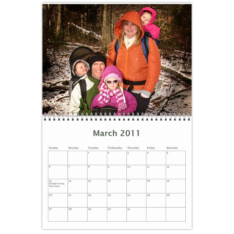 Calendar By Lisa Mar 2011