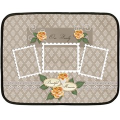 Mini Fleece Blanket- Our Family - Fleece Blanket (Mini) Mini Fleece Blanket- Our Family - Fleece Blanket (Mini)