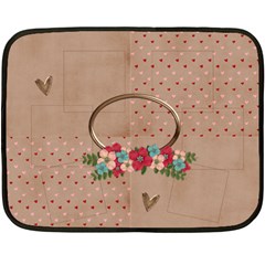 Mini Fleece Blanket- LOVE U - Fleece Blanket (Mini) Mini Fleece Blanket- LOVE U - Fleece Blanket (Mini)