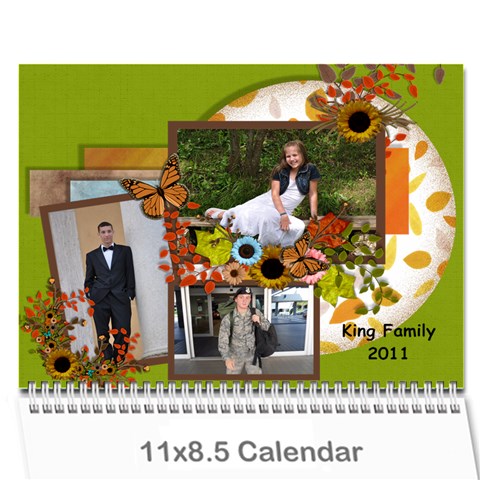 2011 Cal By Debi King Cover