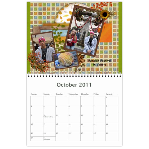 2011 Cal By Debi King Oct 2011