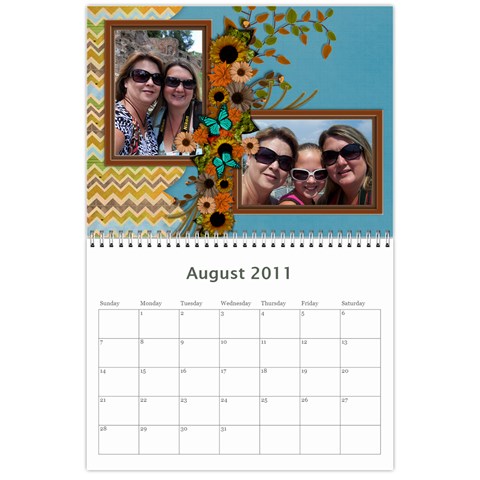 2011 Cal By Debi King Aug 2011