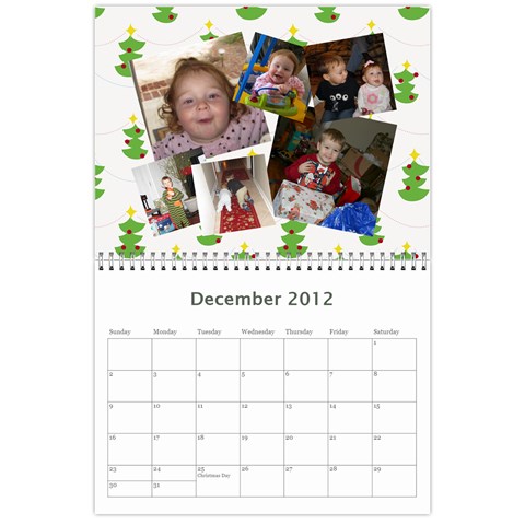 Calendar 2012 By Kerri Taylor Dec 2012