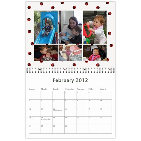 Calendar 2012 By Kerri Taylor Feb 2012