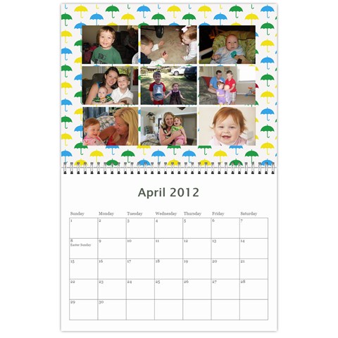 Calendar 2012 By Kerri Taylor Apr 2012