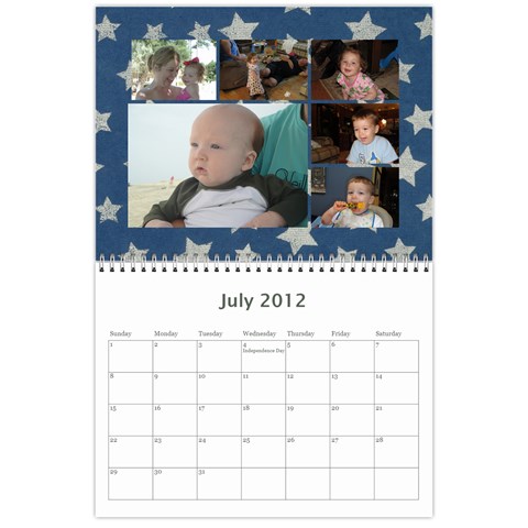 Calendar 2012 By Kerri Taylor Jul 2012