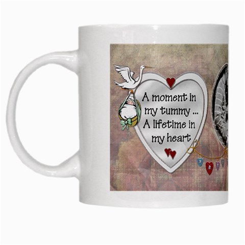 A Moment In My Tummy Mug By Lil Left